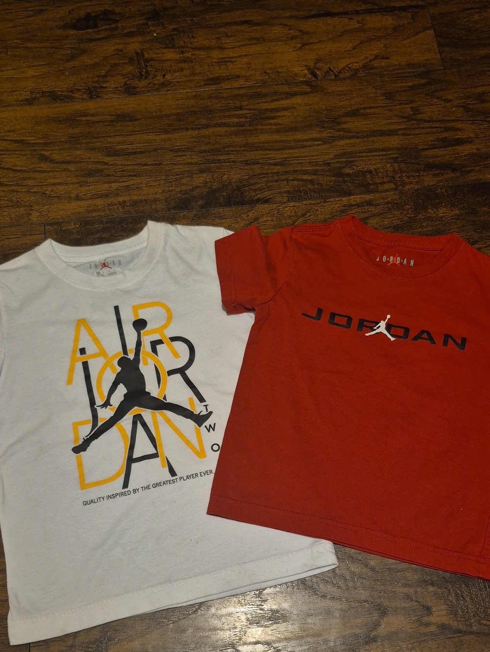 Jordan Kids' Mix & Match Graphic Tee Set - Red & White